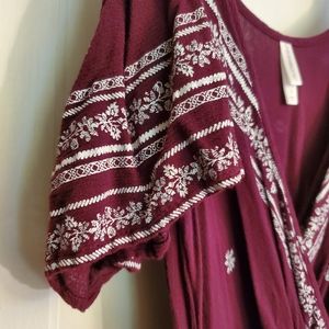 Xhilaration Maxi Boho Dress